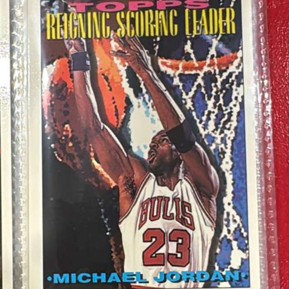 Topps Reigning Scoring Leader Card - Vibrant Colors